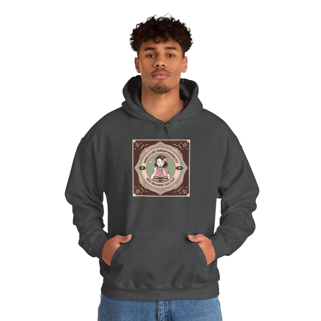 Cozy Unisex Hooded Sweatshirt with Cute Vintage Design - Perfect for Gift Giving, Casual Wear, Fall & Winter Comfort