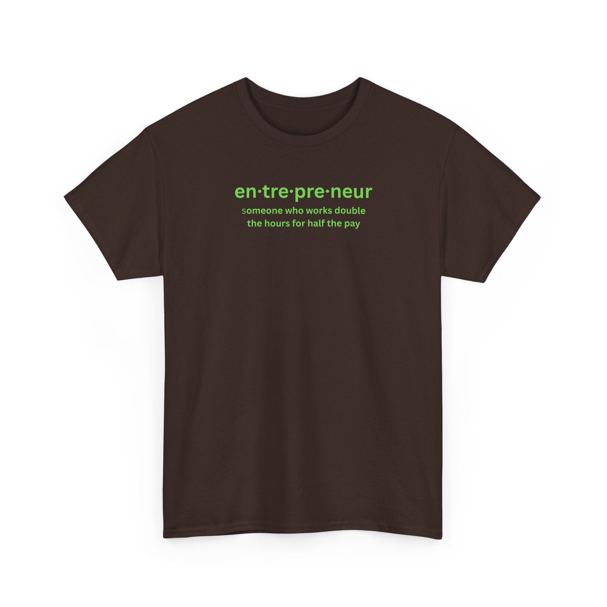 Unisex Entrepreneur T-shirt - Motivational Cotton Shirt for Creatives, Stylish Gift for Graduations, Birthdays, Work Events, Casual Wear