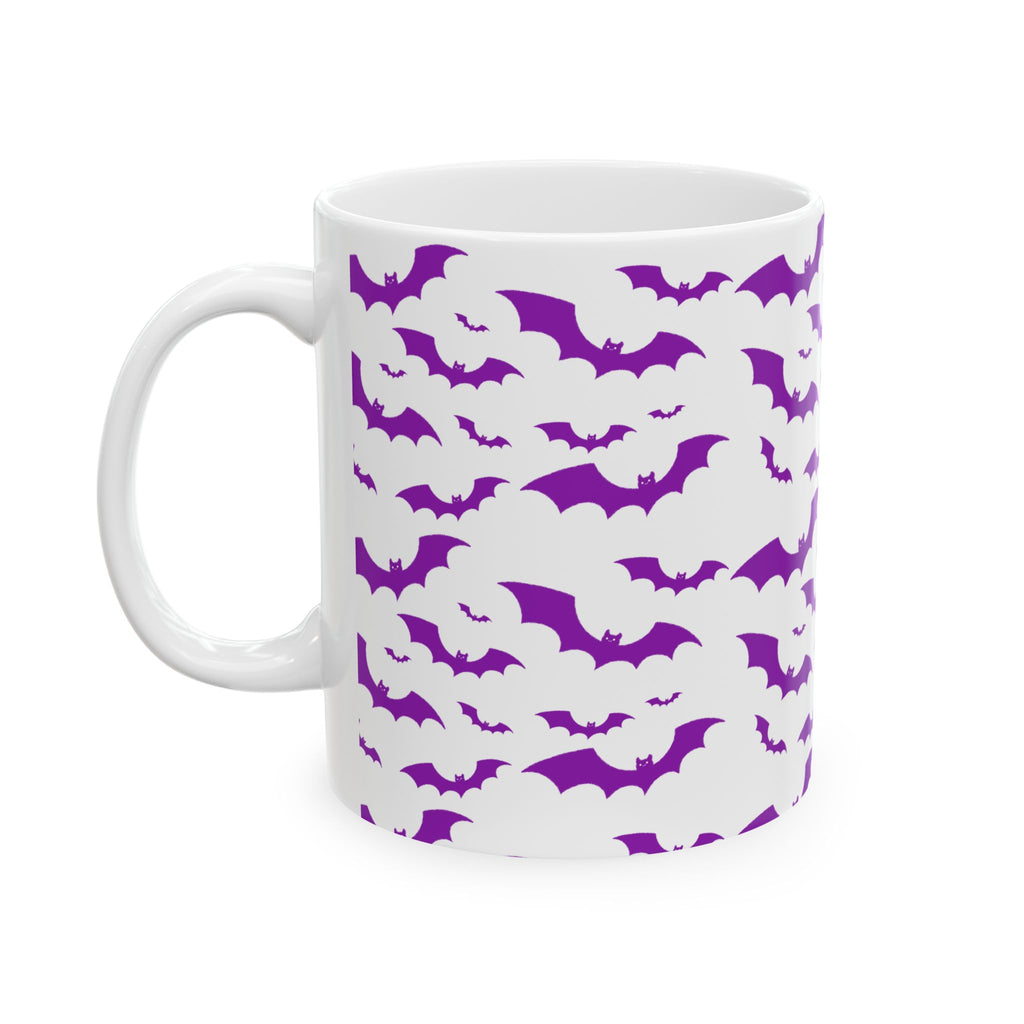 Ceramic Bat Mug - Perfect for Halloween, Gothic Gifts, Coffee Lover, Tea Time, Spooky Decor, Haunted House