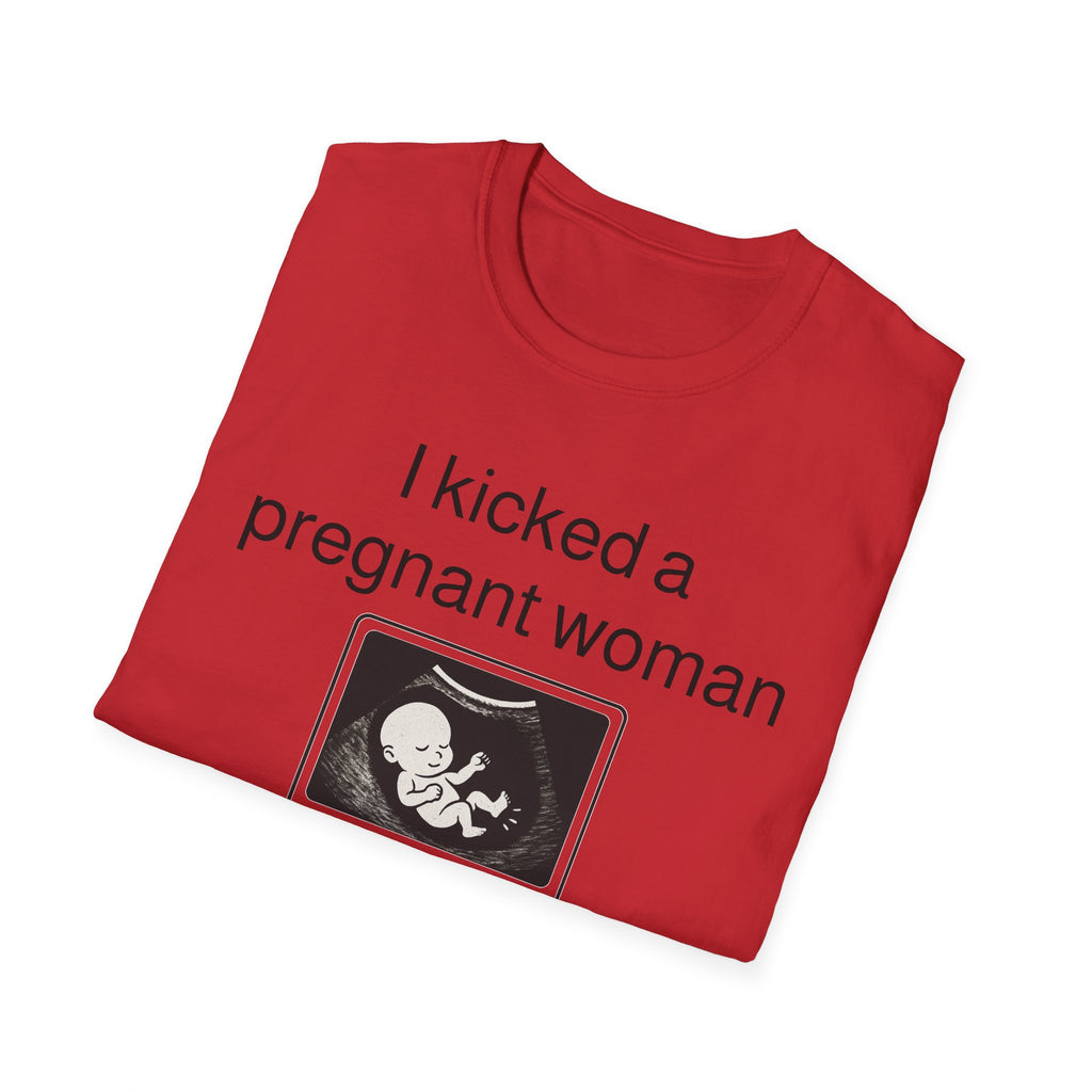 Funny Pregnancy Announcement T-Shirt, Unisex Softstyle Tee for Baby Shower, Gift for Expecting Parents, Humor Shirt, Casual Wear, [...]