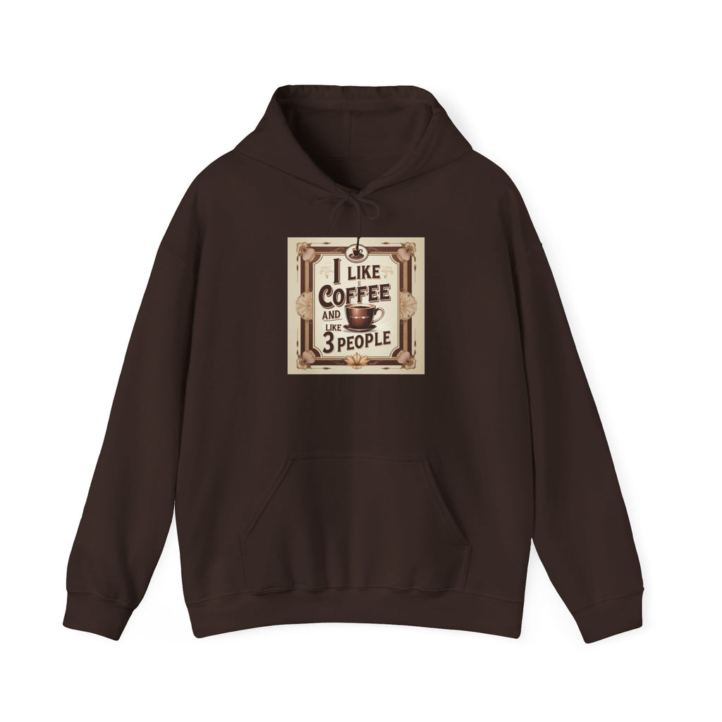 Coffee Lovers Unisex Hoodie, Funny Sweatshirt, Gift for Coffee Addicts, Cozy Casual Wear, Cute Hoodie for Friends