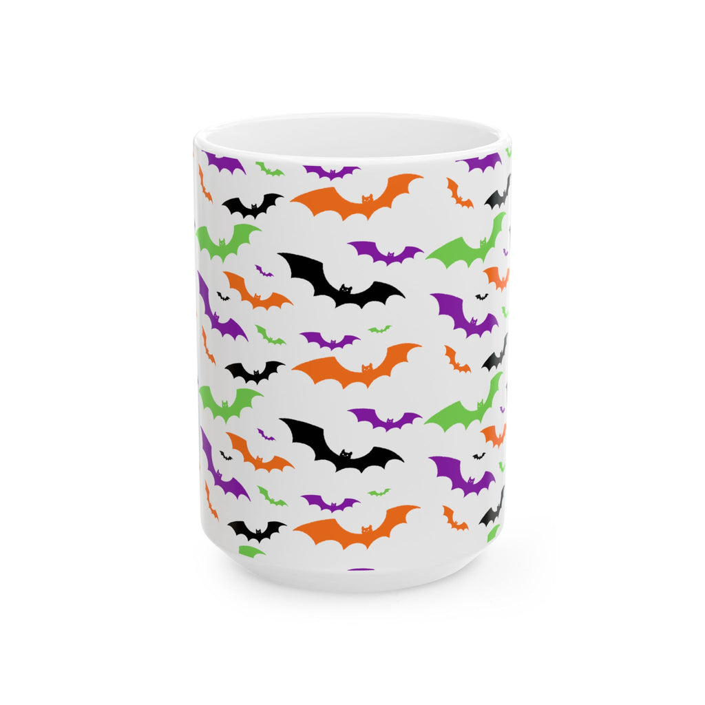 Halloween Bat Ceramic Mug - Perfect for Spooky Season, Coffee Lover Gift, Trick or Treat, Unique Halloween Decor, Witchy Vibes