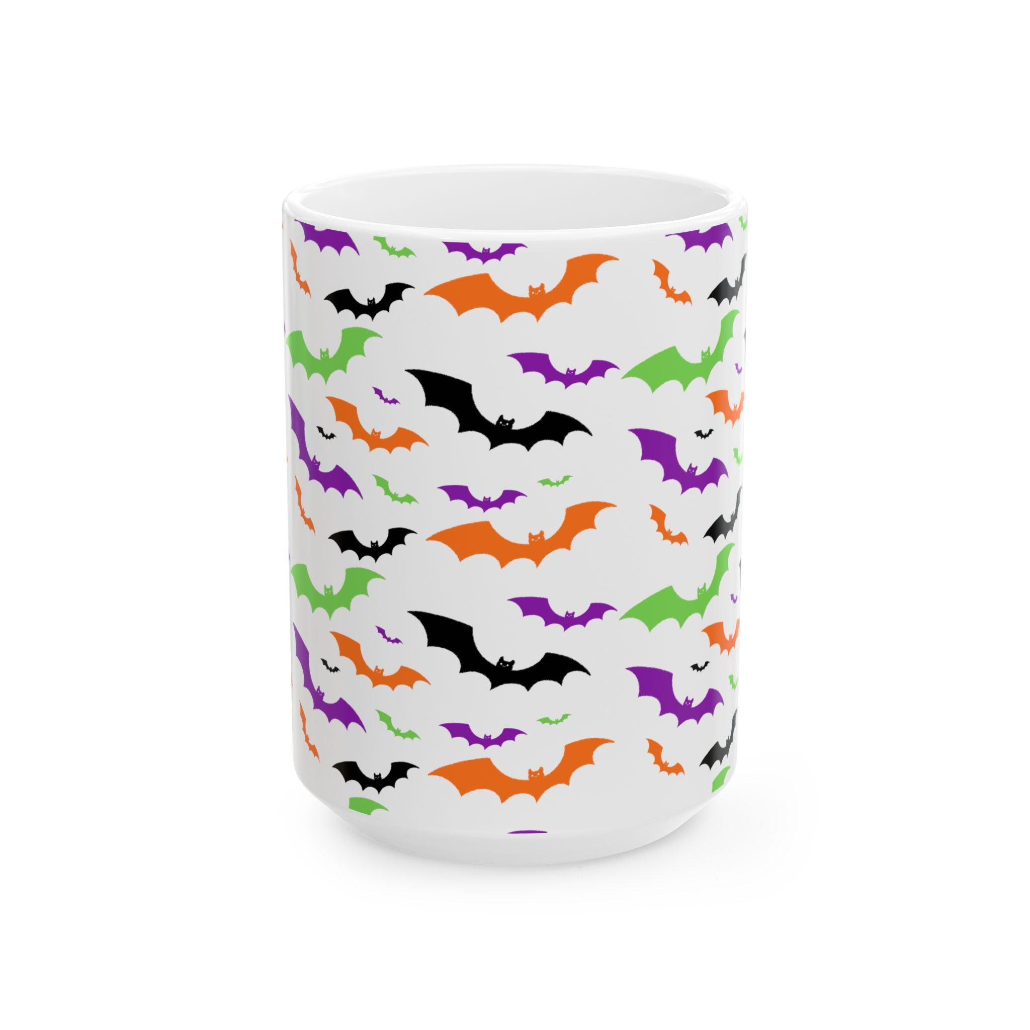 Halloween Bat Ceramic Mug - Perfect for Spooky Season, Coffee Lover Gift, Trick or Treat, Unique Halloween Decor, Witchy Vibes