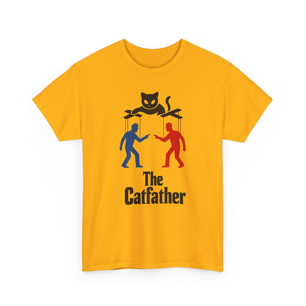 The Catfather Unisex Heavy Cotton T-shirt| Funny Cat T-Shirt | Gift for Cat Lovers | Pet Owner Shirt | Casual Everyday Wear | Unique Cat [...]