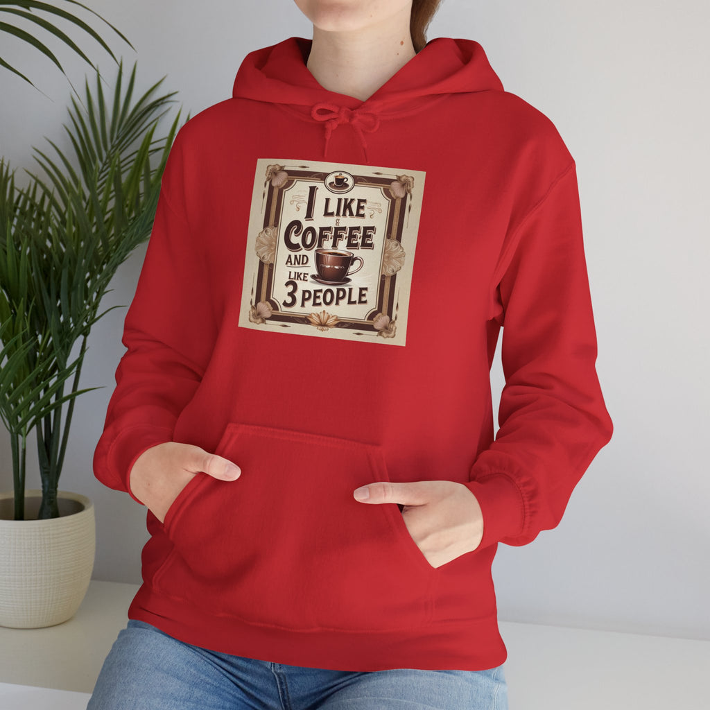 Coffee Lovers Unisex Hoodie, Funny Sweatshirt, Gift for Coffee Addicts, Cozy Casual Wear, Cute Hoodie for Friends
