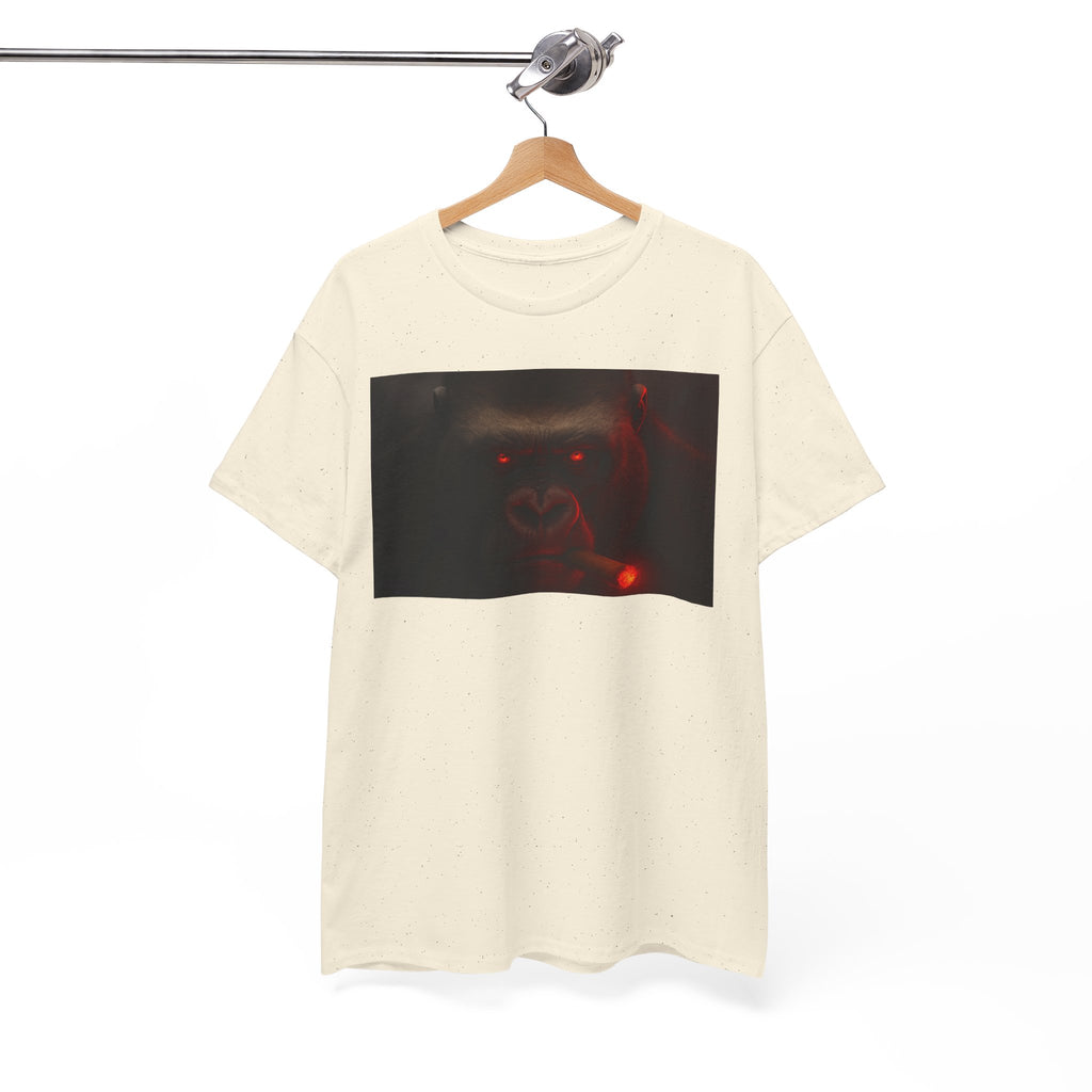 Beast Mode Gorilla - Unisex Heavy Cotton Shirt, Spooky Halloween Gift, Graphic T-Shirt, Casual Wear, Unique Design