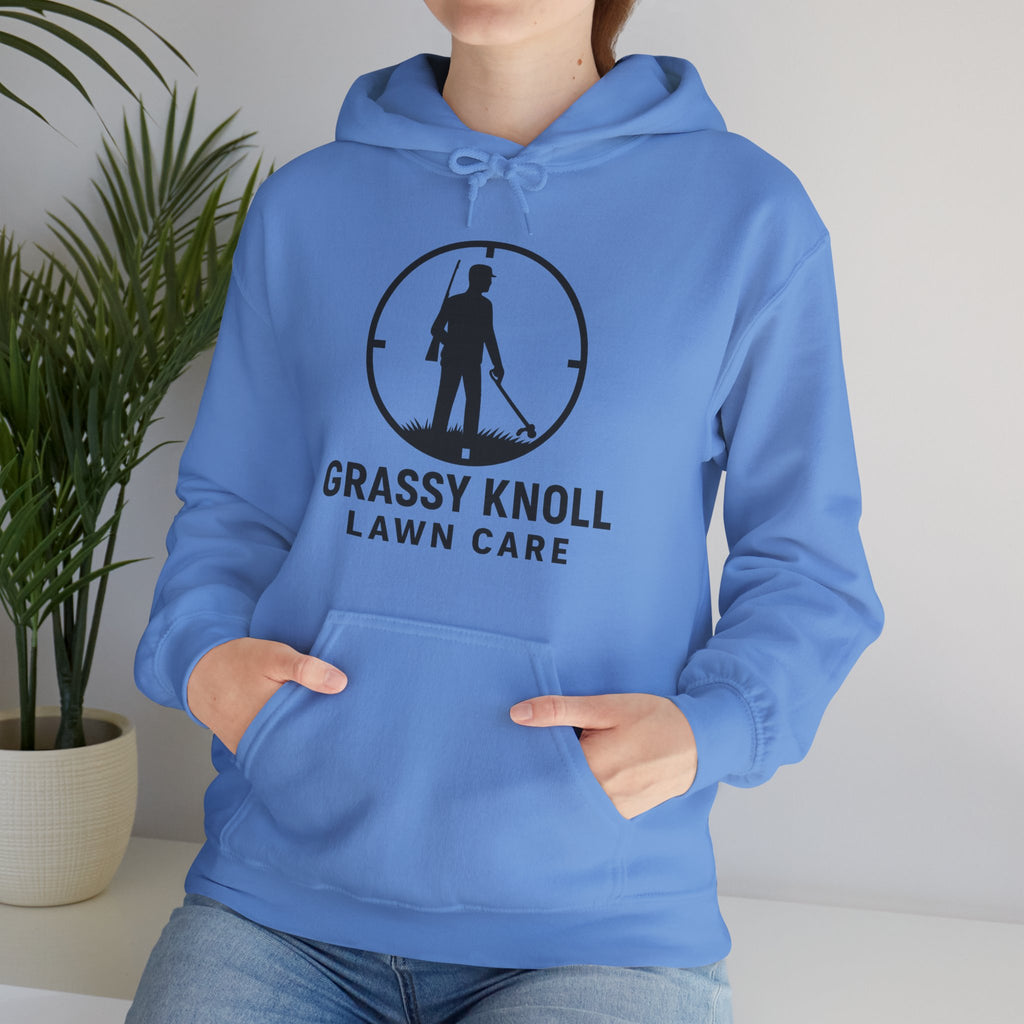 Grassy Knoll Lawn Care Hoodie – Logo Workwear Hooded Sweatshirt