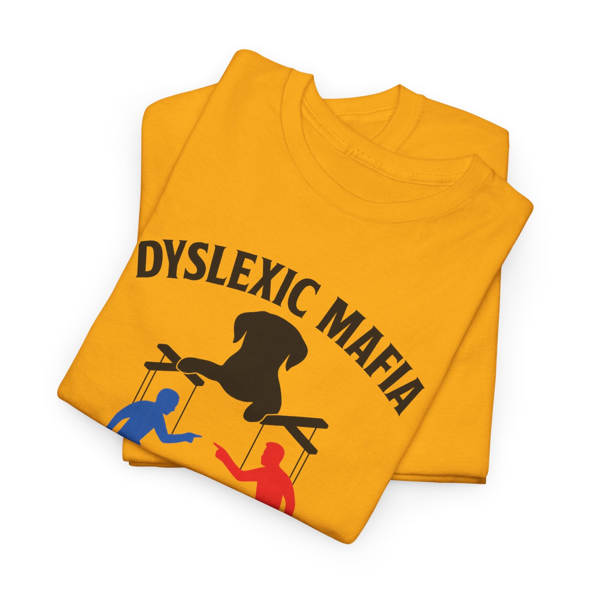 Funny Mafia Dogfather T-shirt- Unisex Heavy Cotton T-Shirt, Funny Graphic Tee, Gift for Dog Lovers, Casual Wear, Statement Shirt