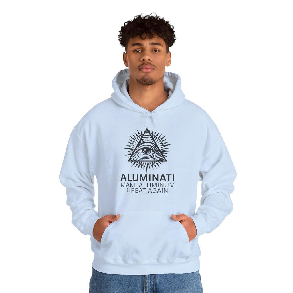 Aluminati Unisex Hoodie - Make Aluminum Great Again
