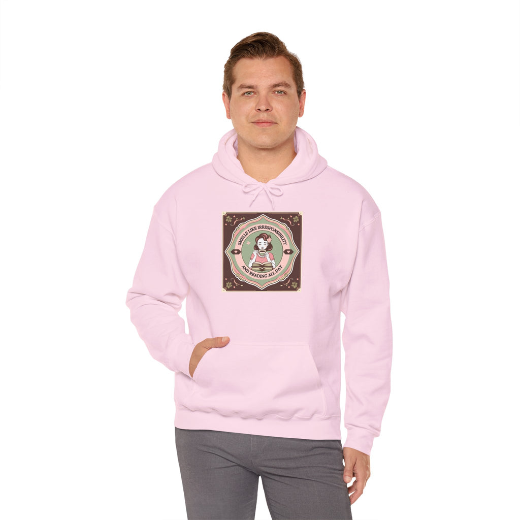 Cozy Unisex Hooded Sweatshirt with Cute Vintage Design - Perfect for Gift Giving, Casual Wear, Fall & Winter Comfort