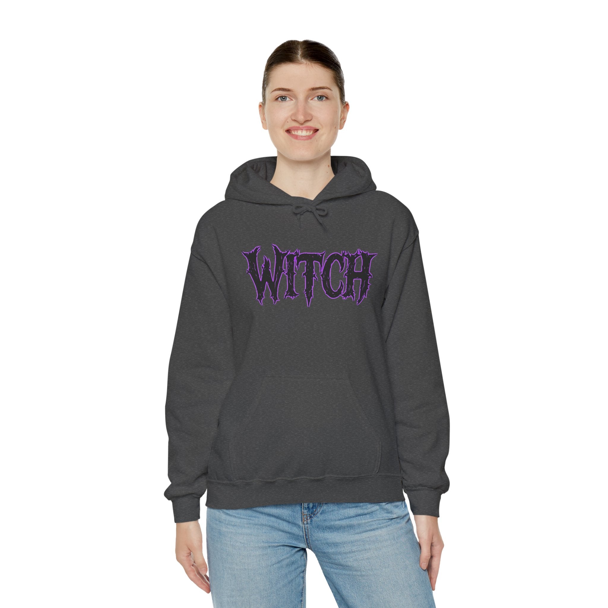 Witchy Vibes Hoodie - Cozy Sweatshirt for Halloween, Witch Lovers, Festivals, Everyday Wear, Occasions, Gift Ideas