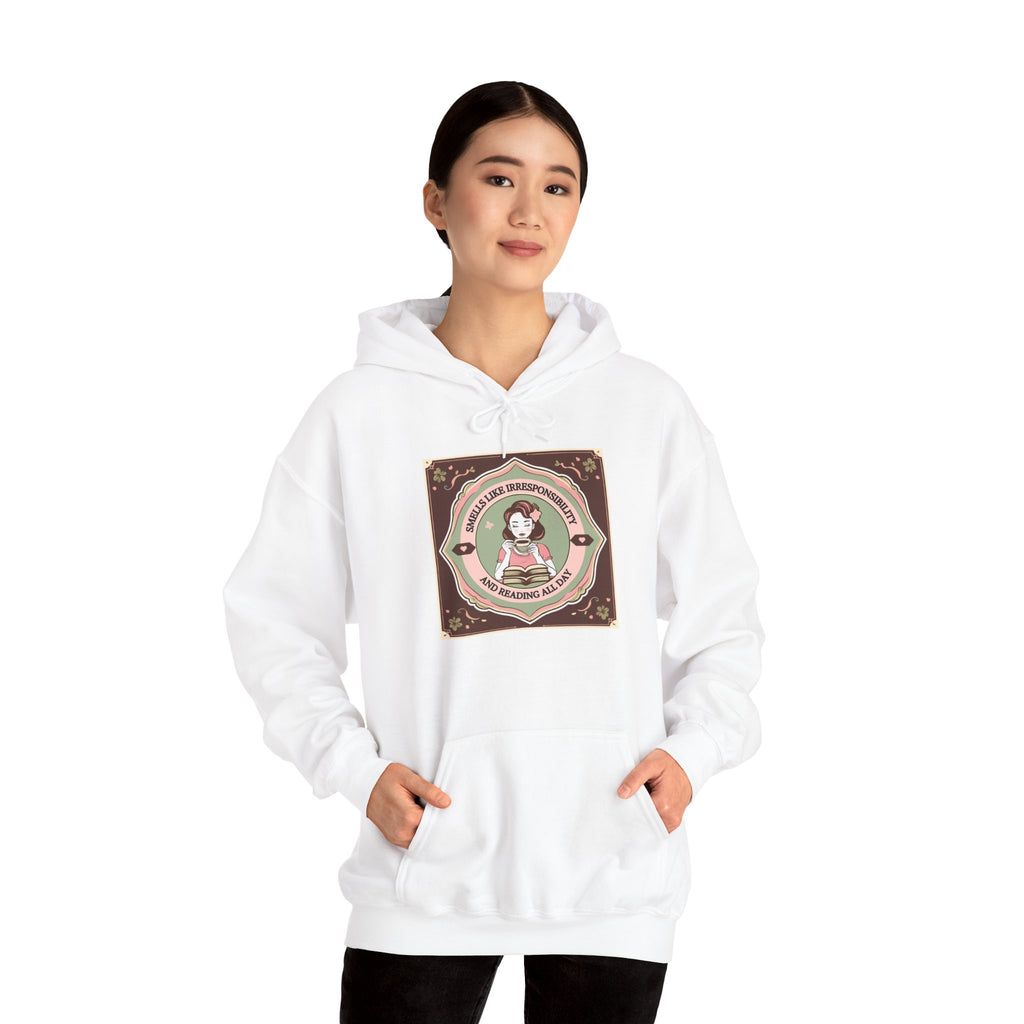 Cozy Unisex Hooded Sweatshirt with Cute Vintage Design - Perfect for Gift Giving, Casual Wear, Fall & Winter Comfort