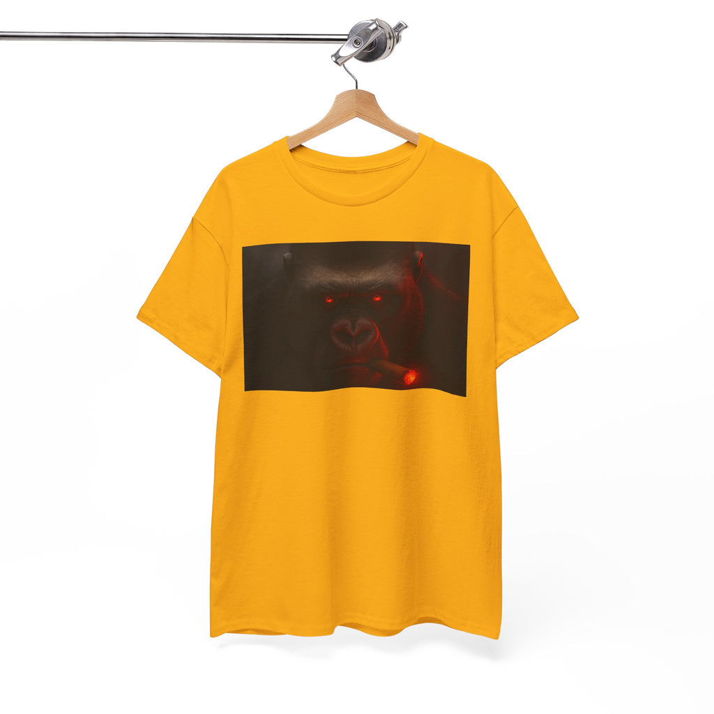 Beast Mode Gorilla - Unisex Heavy Cotton Shirt, Spooky Halloween Gift, Graphic T-Shirt, Casual Wear, Unique Design