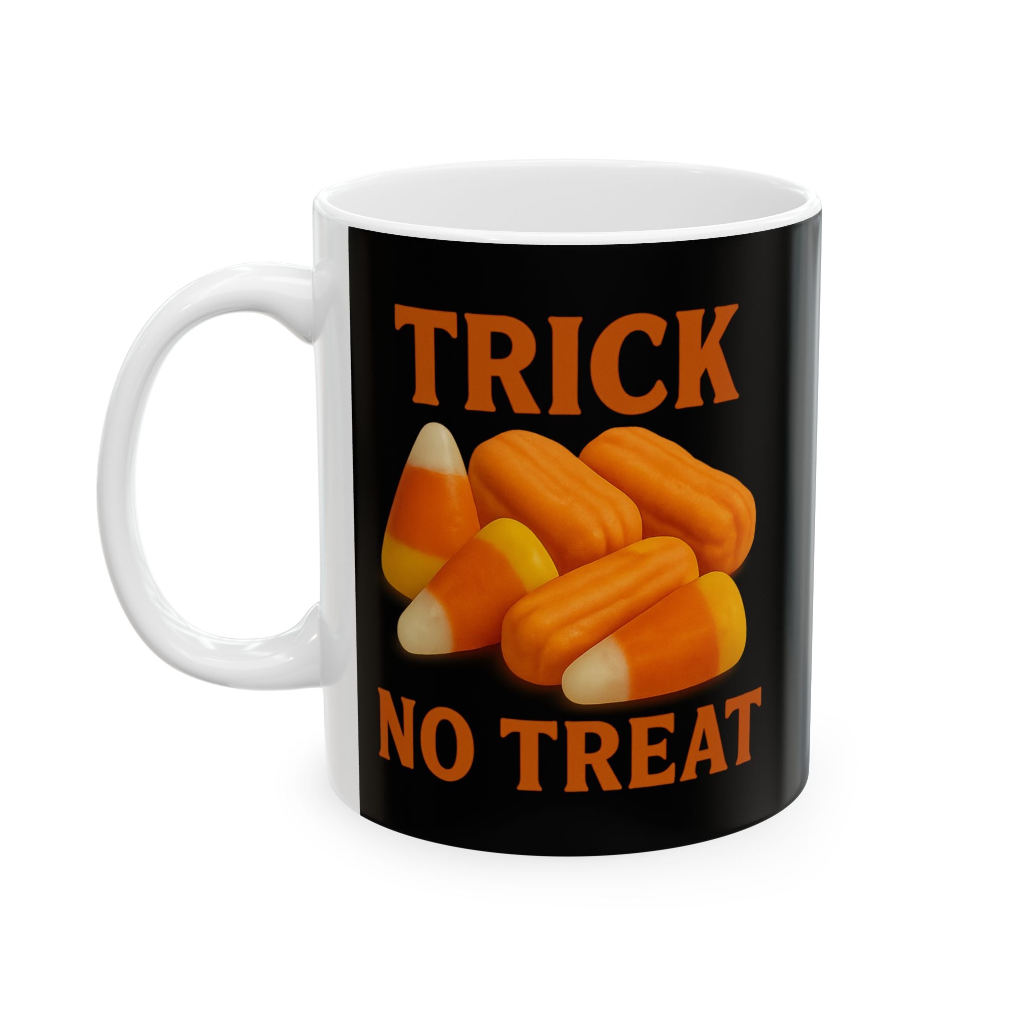 Spooky Candy Corn Mug - Perfect for Halloween, Trick or Treat, Fall Decor, Gift for Halloween Lovers, Autumn Mug