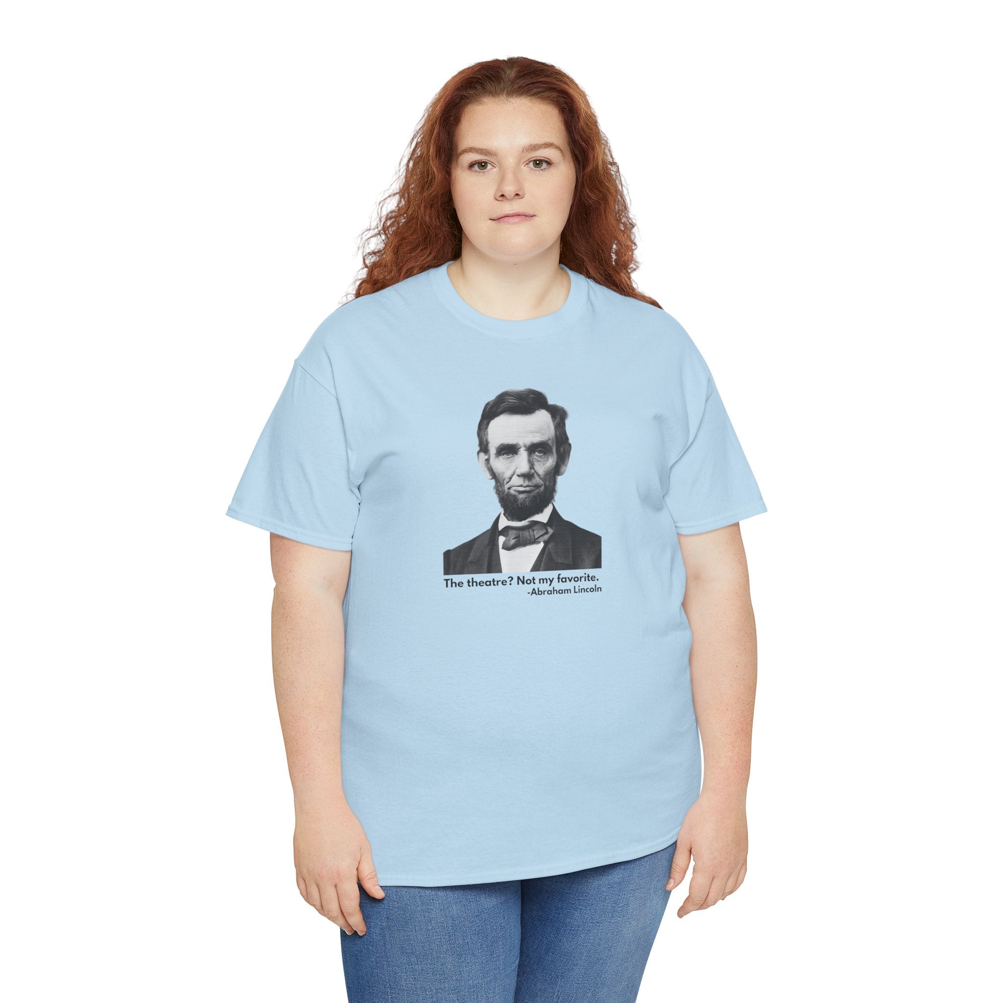 Abraham Lincoln Quote T-shirt, Unisex Heavy Cotton T-Shirt, Inspirational Gift, History Lover Apparel, Political Humor Shirt, Historical