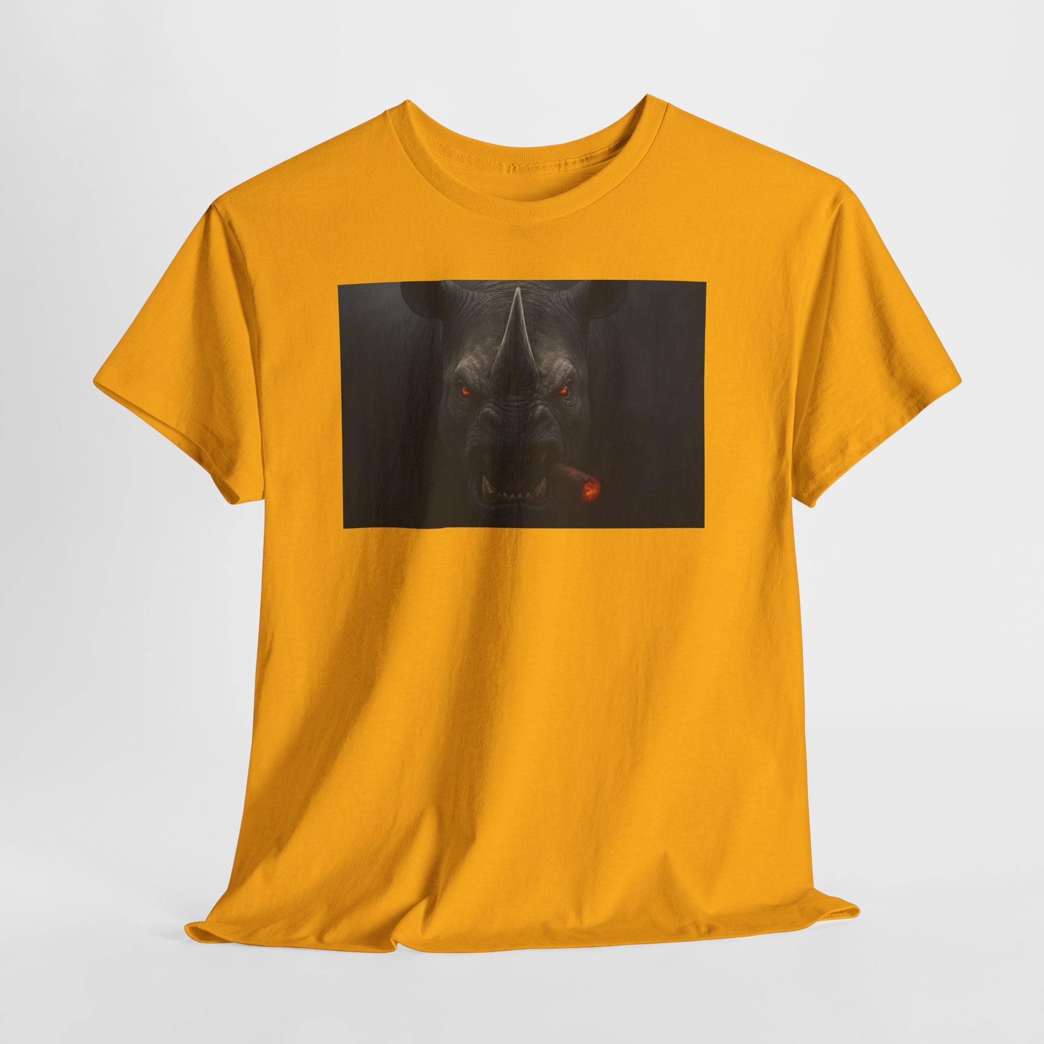 Boss Mode Engaged - Rhino Design | Graphic Tee, Cigar Lover, Father's Day Gift, Casual Wear