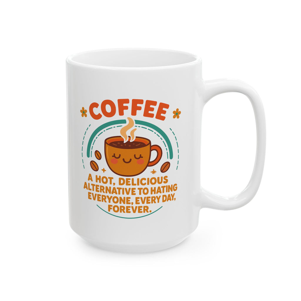 Coffee Mug  - Real Life - Gift for Friends or Family, Home & Office Decor, Tea Lover's Delight, Funny Coffee Mug