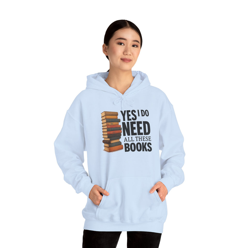 Book Lover's Cozy Hoodie – Perfect for Readers, Gifts for Bibliophiles, Reading Retreats, Book Events, Library Lovers, Literary Apparel