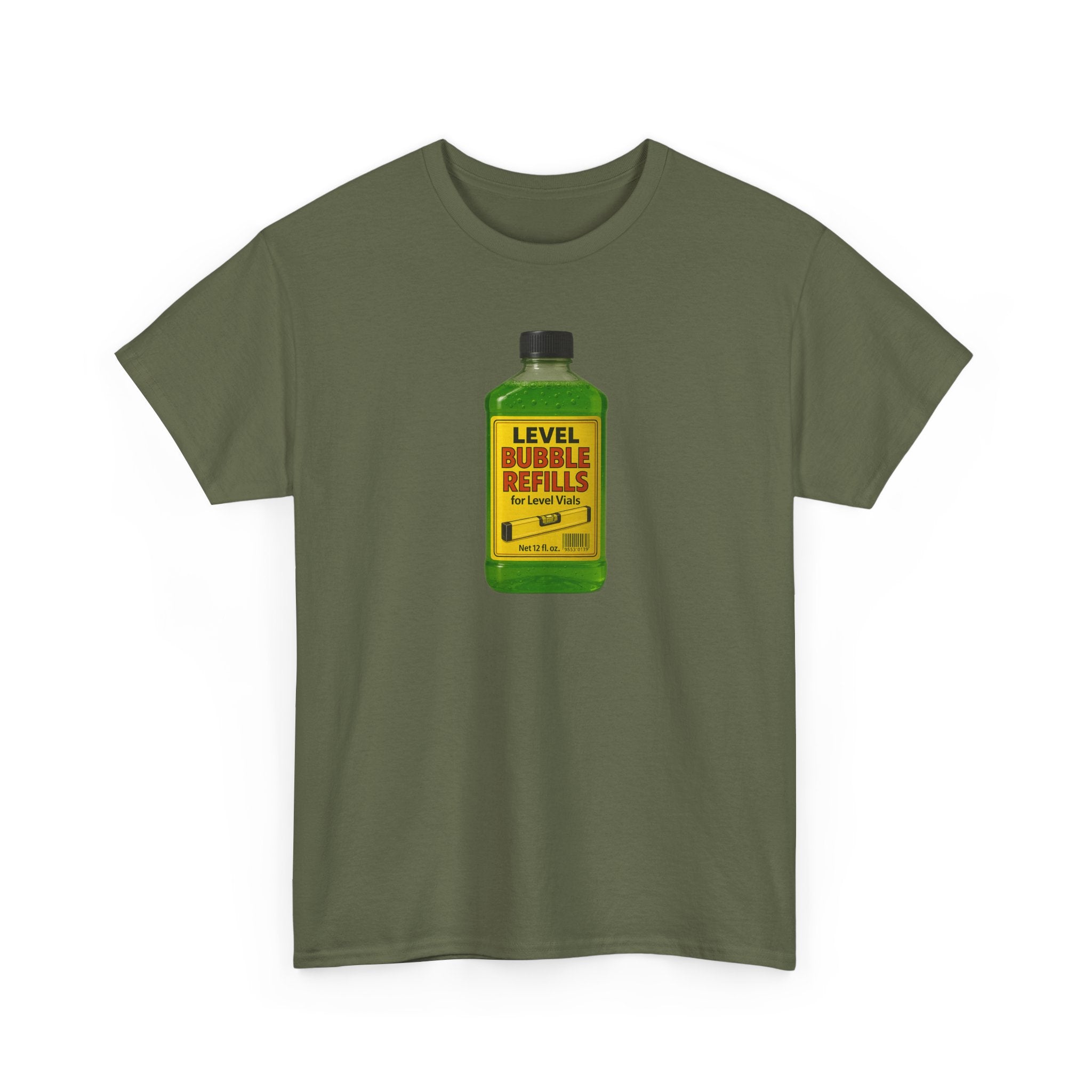 Level Bubbles Refill Gag T-shirt, Fun T-Shirt for Bubble Lovers,  Car Lovers, or just lovers. Casual Wear, Gift for Kids and Adults, Birthday, Summer Fun