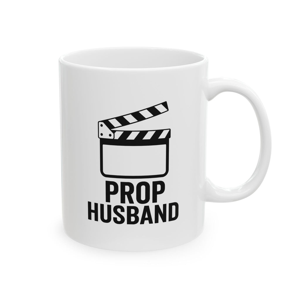 Funny PROP HUSBAND Ceramic Mug - Perfect Gift for Him, Coffee Cup, Humorous Present, Personalized Mug, Relationship Gift