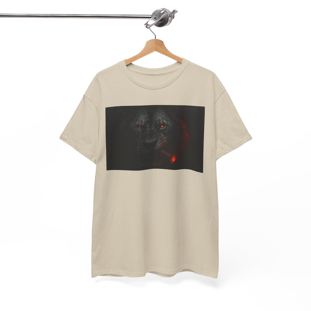 King Mode Engaged - Unisex Heavy Cotton T-shirt, Casual Shirt, Gift for Animal Lovers, Perfect for bosses, Unique Graphic Tee