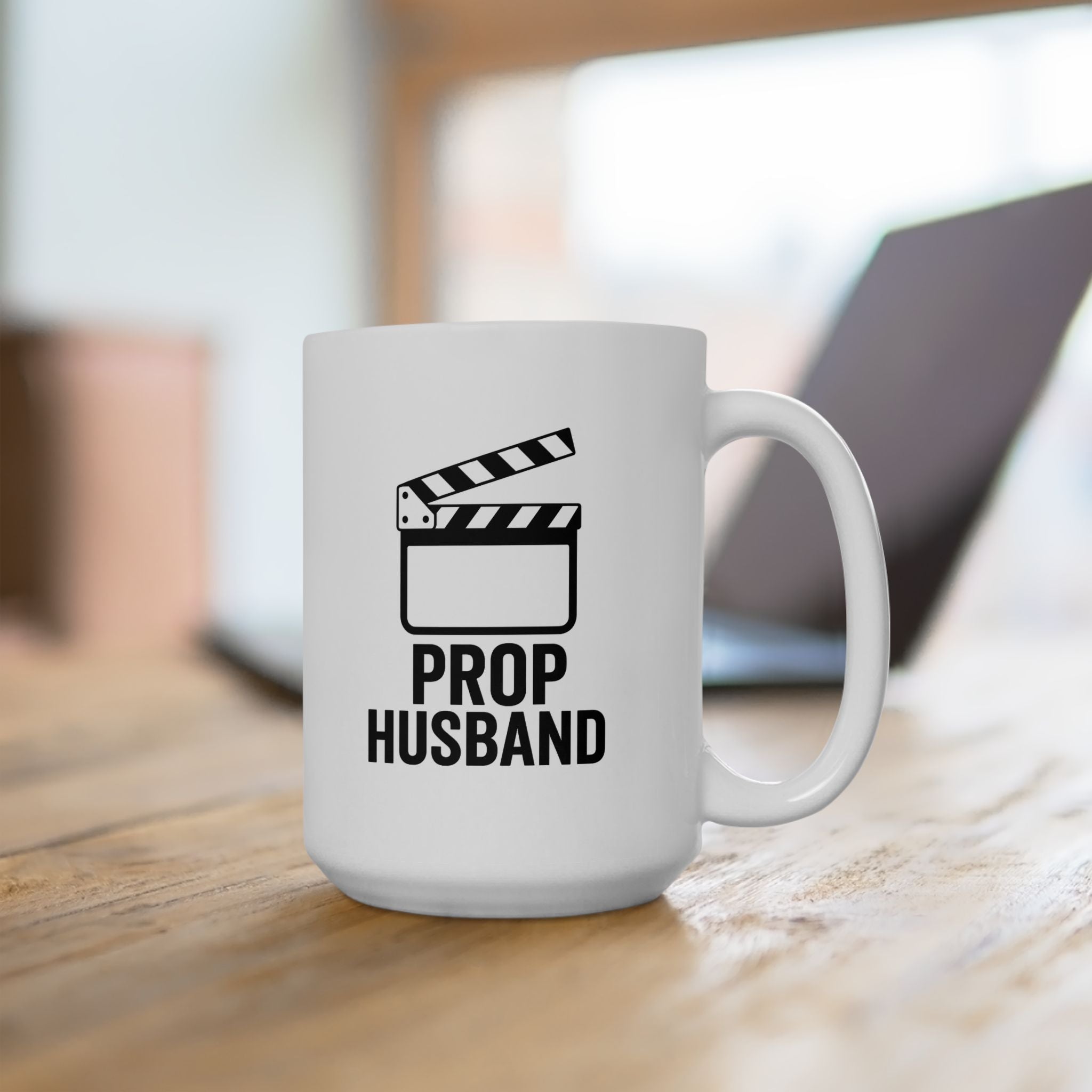 Funny PROP HUSBAND Ceramic Mug - Perfect Gift for Him, Coffee Cup, Humorous Present, Personalized Mug, Relationship Gift