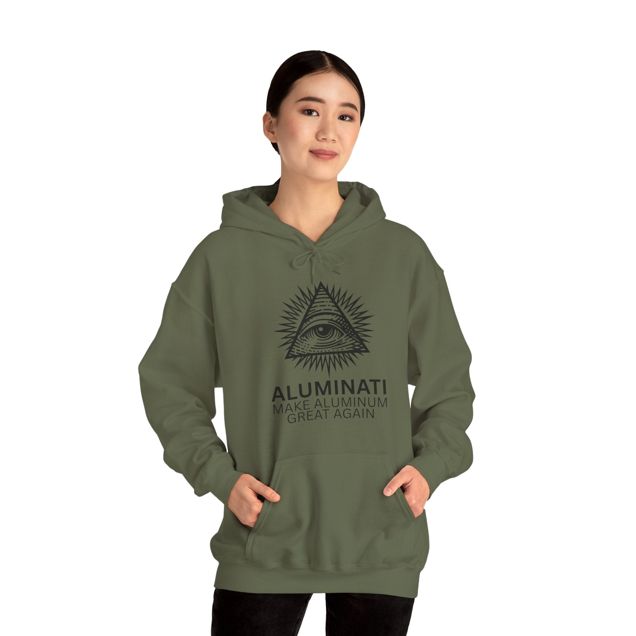 Aluminati Unisex Hoodie - Make Aluminum Great Again