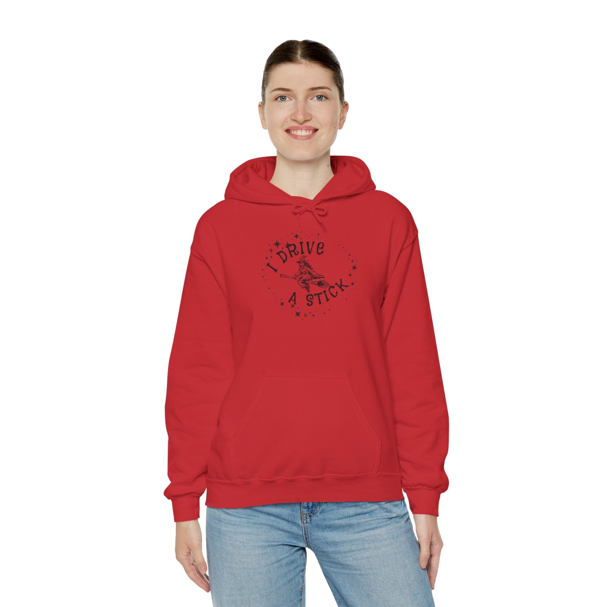 Funny I DRIVE A STICK Hoodie | Perfect Gift for Halloween, Casual Wear, Birthday, and More