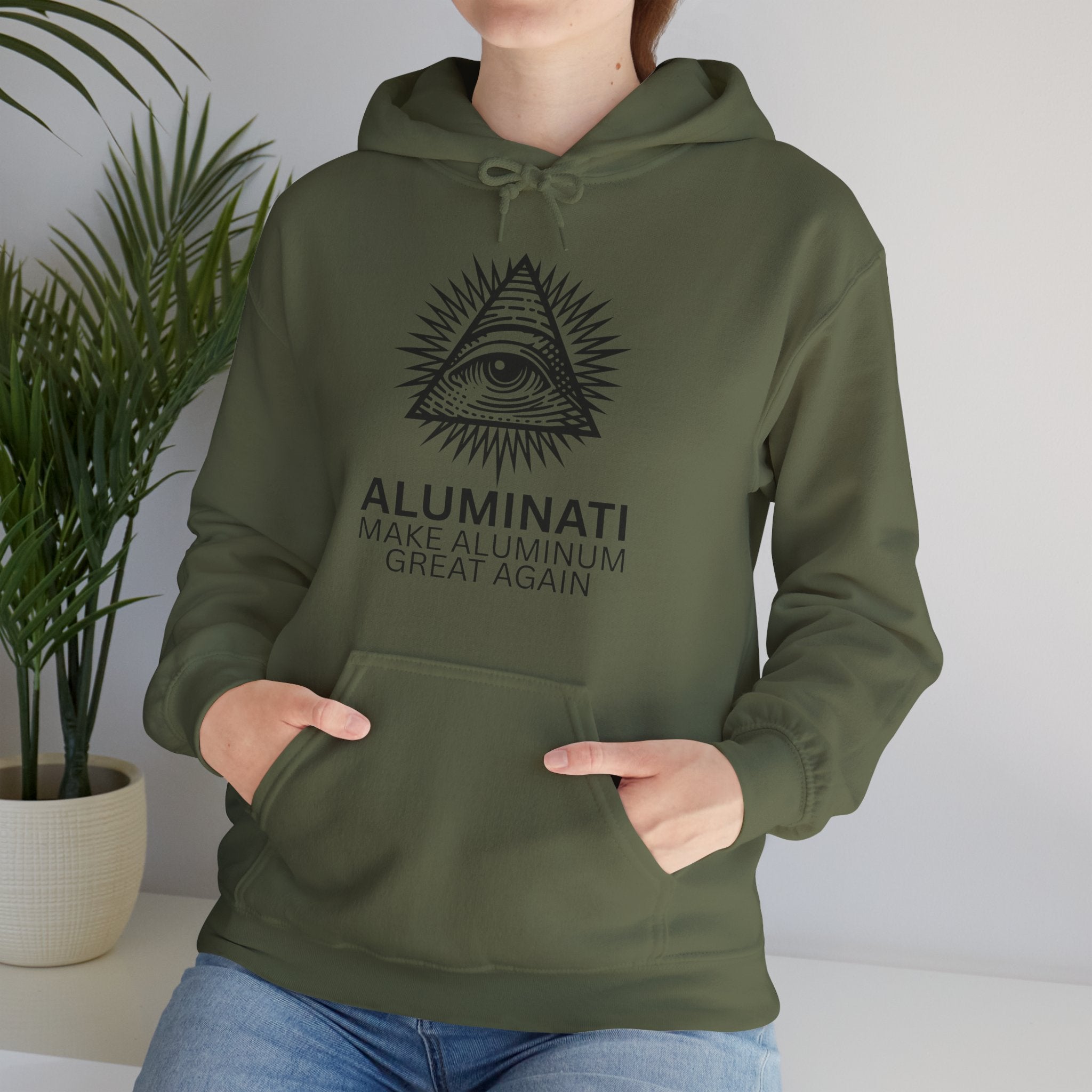 Aluminati Unisex Hoodie - Make Aluminum Great Again