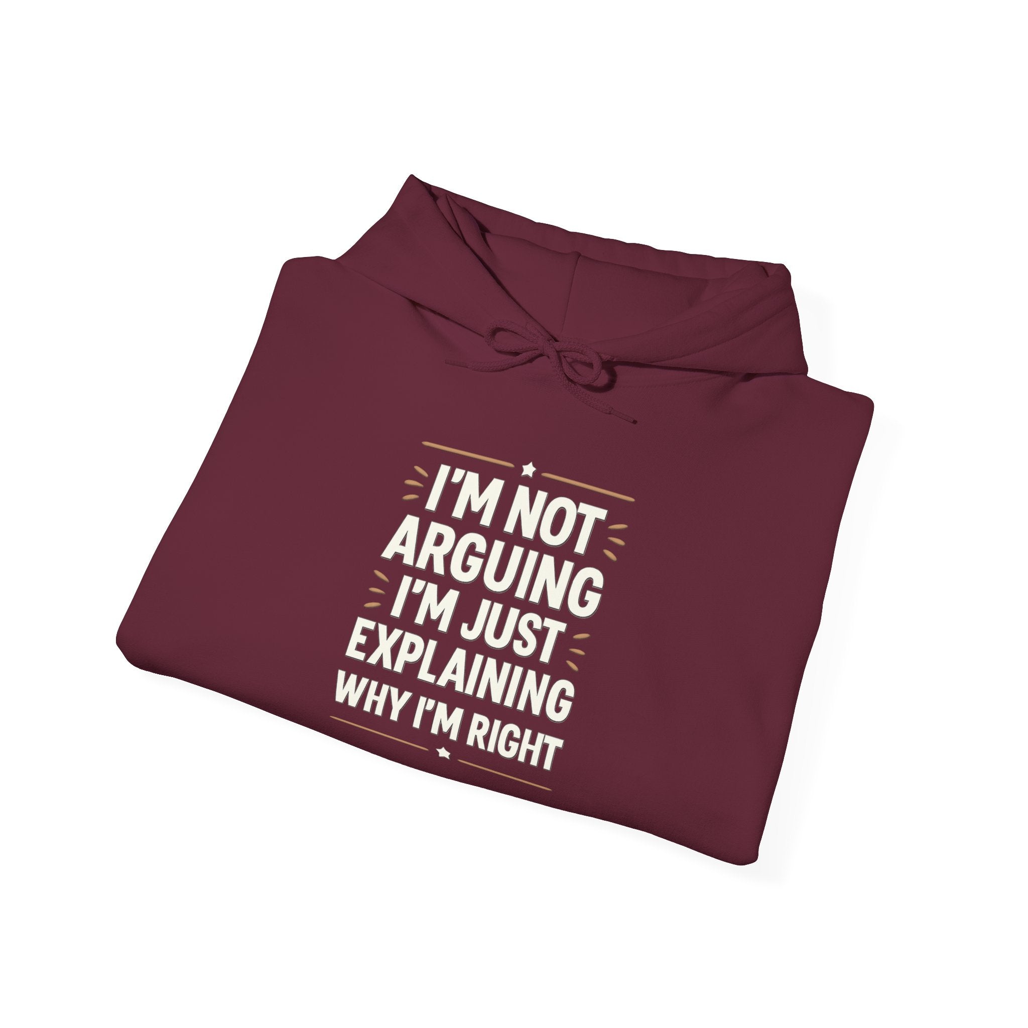 Who IS Right? Humorous Unisex Hooded Sweatshirt - Perfect for Friends, Family Gifts, Casual Wear, Comedy Lovers, Cozy Outfits