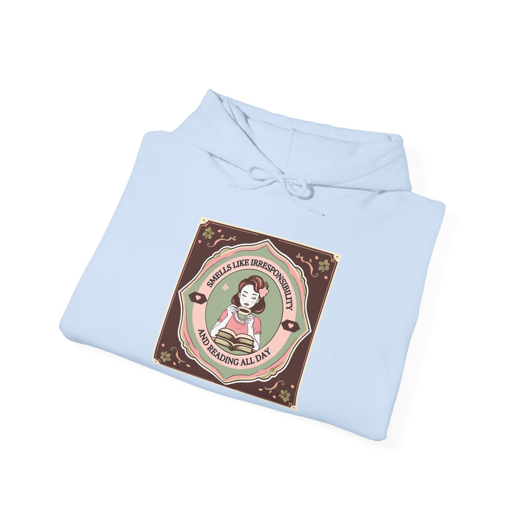 Cozy Unisex Hooded Sweatshirt with Cute Vintage Design - Perfect for Gift Giving, Casual Wear, Fall & Winter Comfort