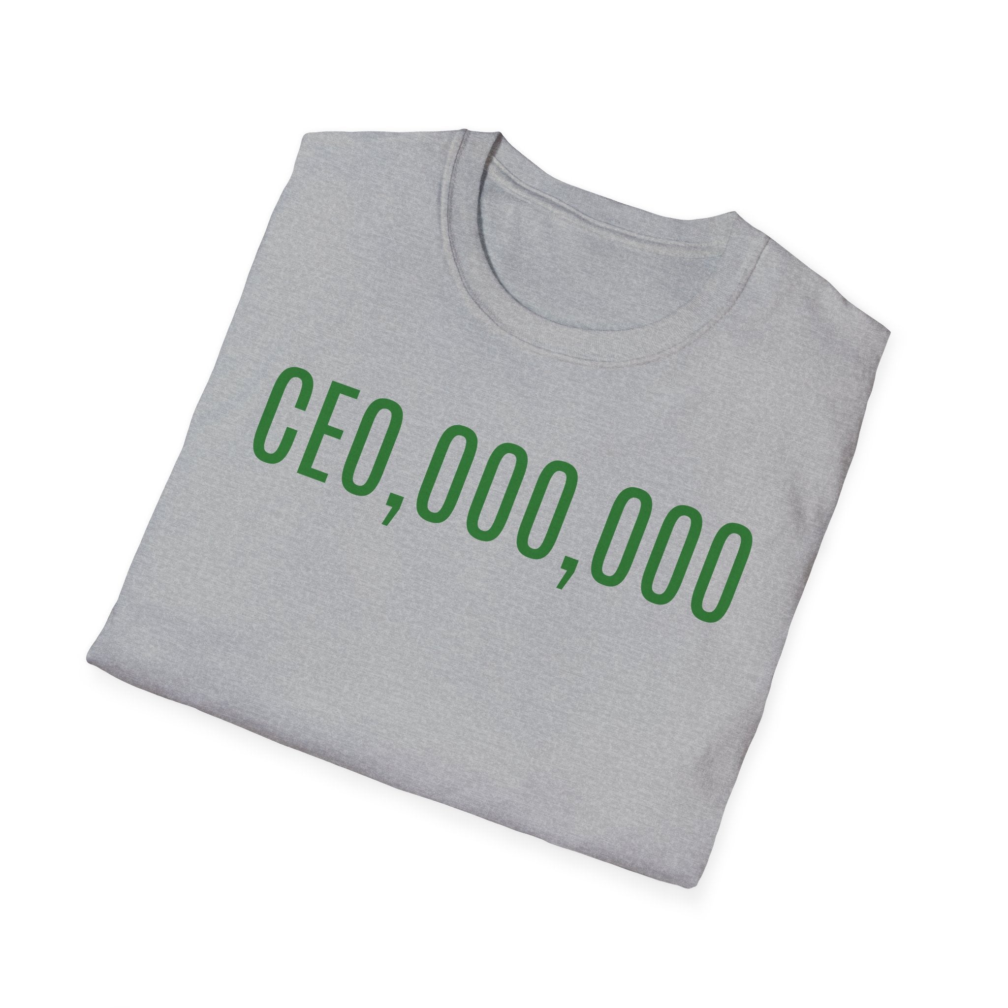 CEO T-Shirt - Unisex Softstyle Tee for Entrepreneurs, Gift for Graduates, Casual Wear, Funny Shirt, Business Apparel