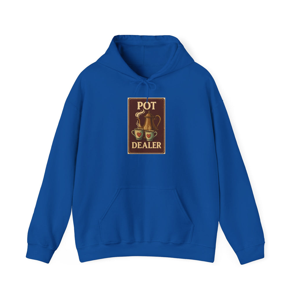 Pot Dealer Hoodie, Funny Gift, Unisex Sweatshirt Hoodie , Cozy Casual Wear, Perfect for Coffee Lovers