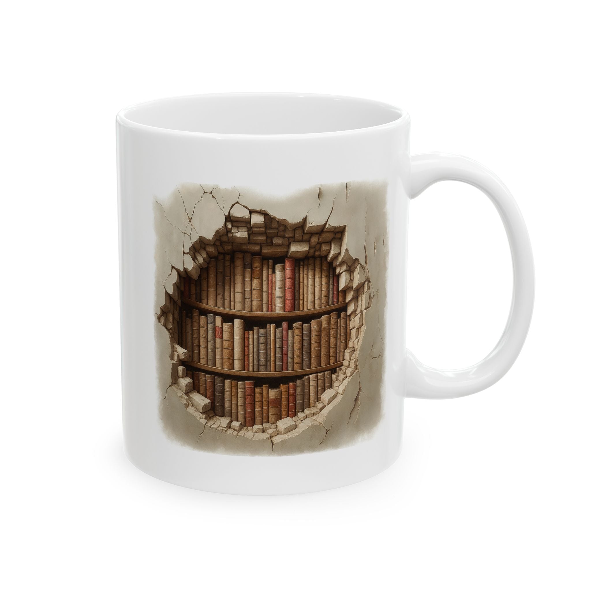 Rustic Charm Ceramic Mug, Cozy Coffee Mug, Home Decor Gift, Unique Housewarming Present, Vintage Style Mug for Every Occasion