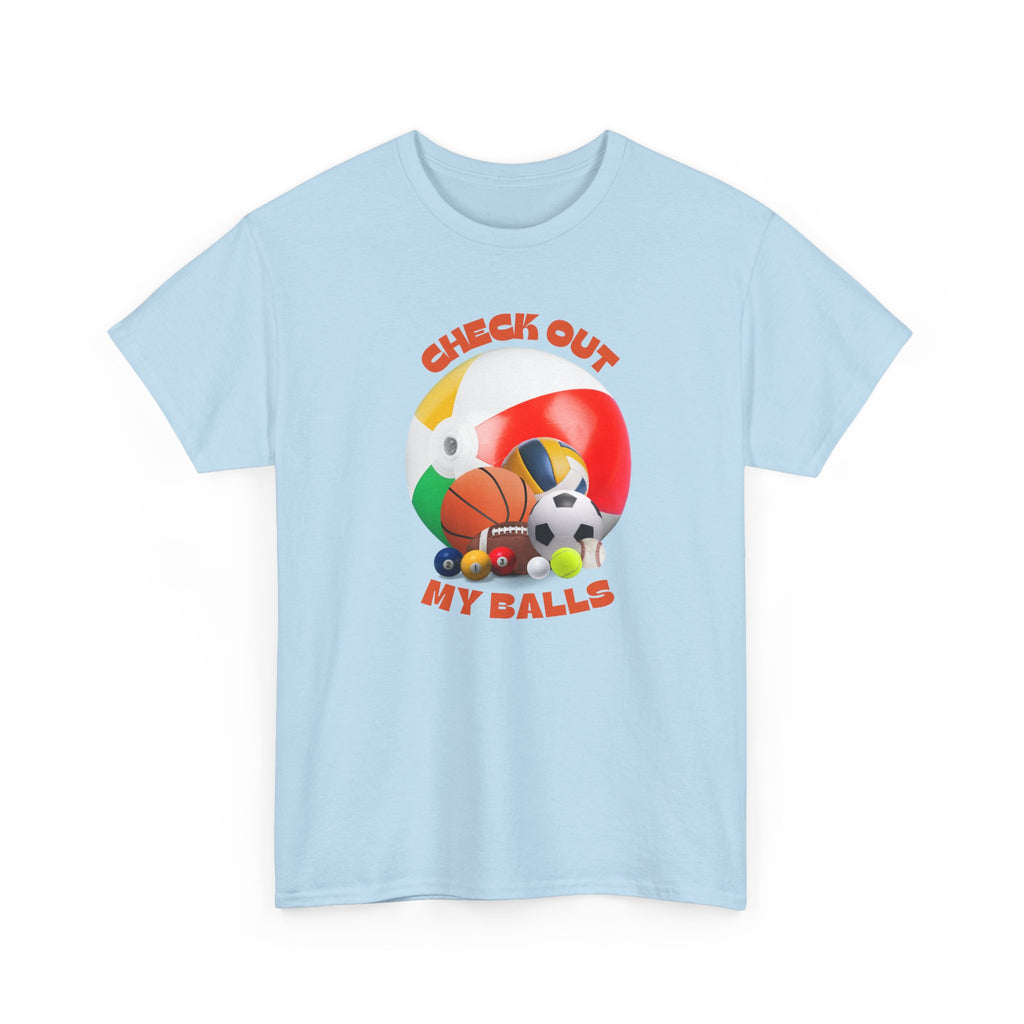 Sports Check Out My Balls T-shirt