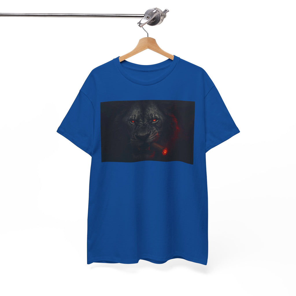 King Mode Engaged - Unisex Heavy Cotton T-shirt, Casual Shirt, Gift for Animal Lovers, Perfect for bosses, Unique Graphic Tee
