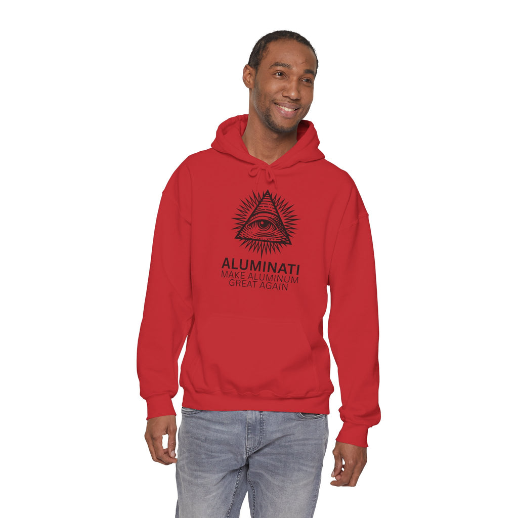 Aluminati Unisex Hoodie - Make Aluminum Great Again