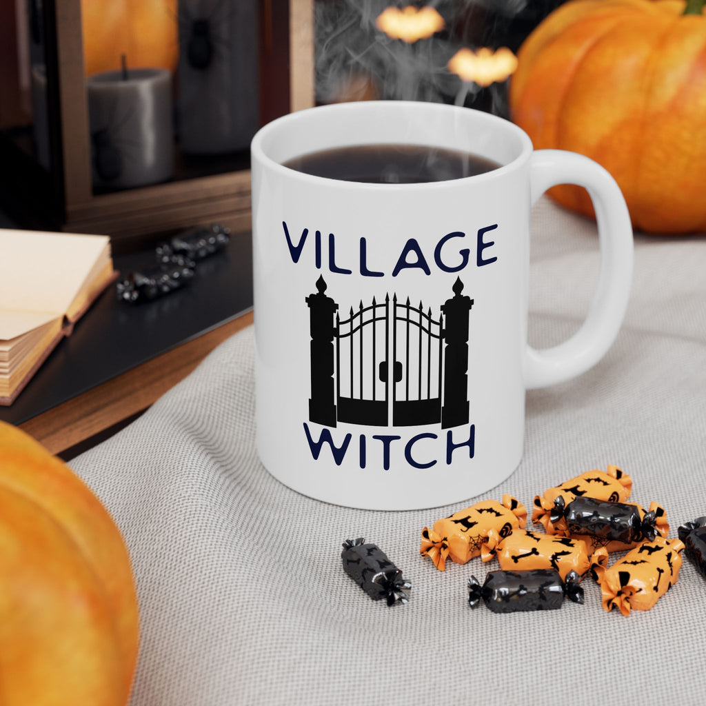 Village Watch Ceramic Mug - Perfect Gift for Tea Lovers, Coffee Enthusiasts, Home Decor, Personalized Drinkware
