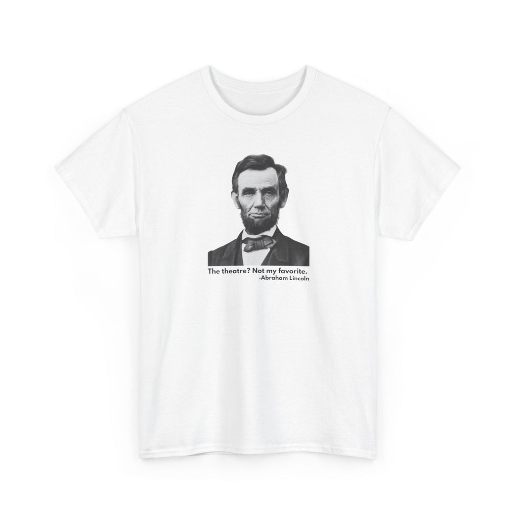 Abraham Lincoln Quote T-shirt, Unisex Heavy Cotton T-Shirt, Inspirational Gift, History Lover Apparel, Political Humor Shirt, Historical
