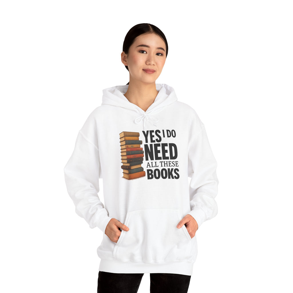 Book Lover's Cozy Hoodie – Perfect for Readers, Gifts for Bibliophiles, Reading Retreats, Book Events, Library Lovers, Literary Apparel