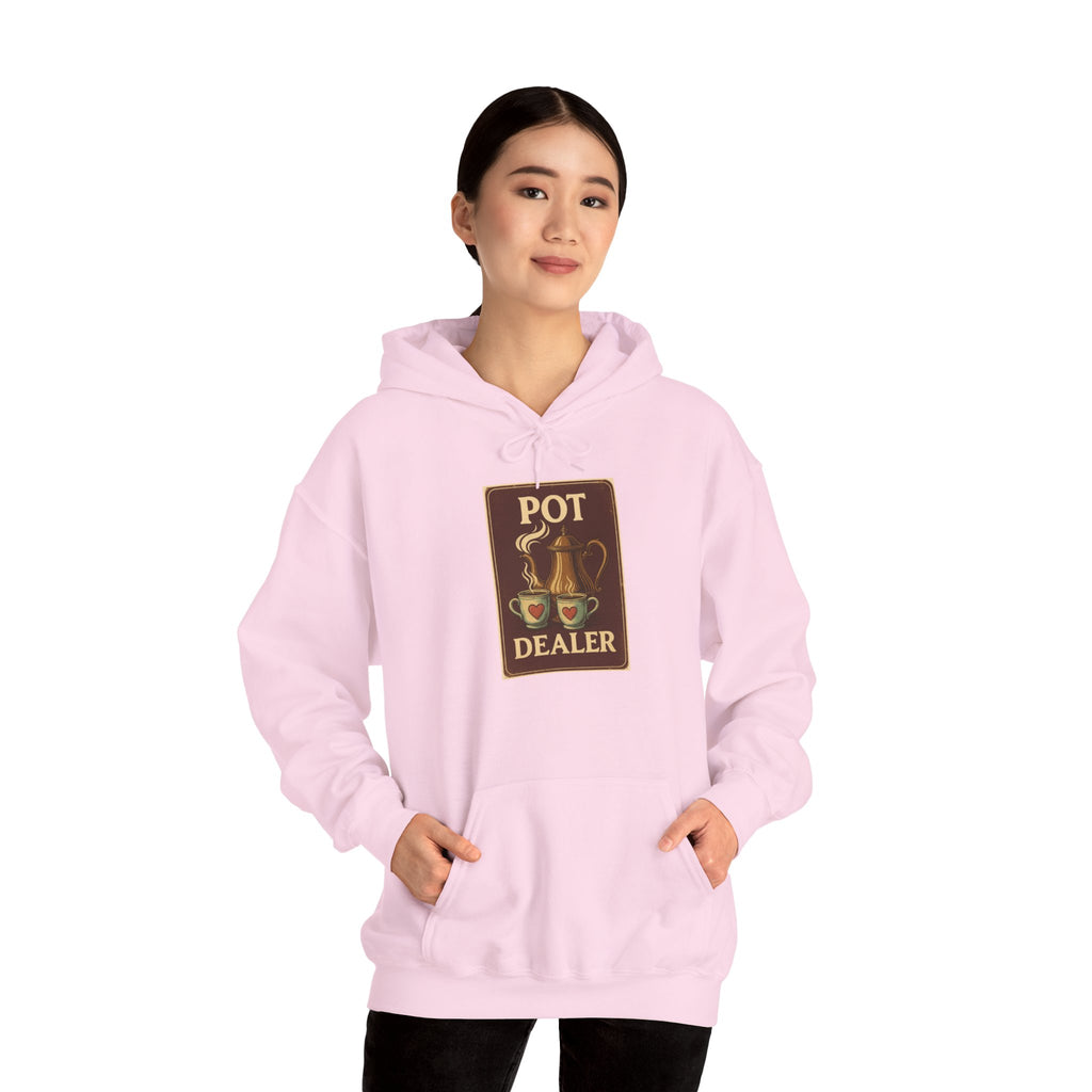 Pot Dealer Hoodie, Funny Gift, Unisex Sweatshirt Hoodie , Cozy Casual Wear, Perfect for Coffee Lovers