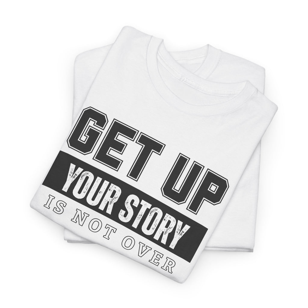 Inspirational Story Tee, Motivational Shirt, Unisex Cotton Top, Gift for Encouragement, Casual Wear, Positive Vibes