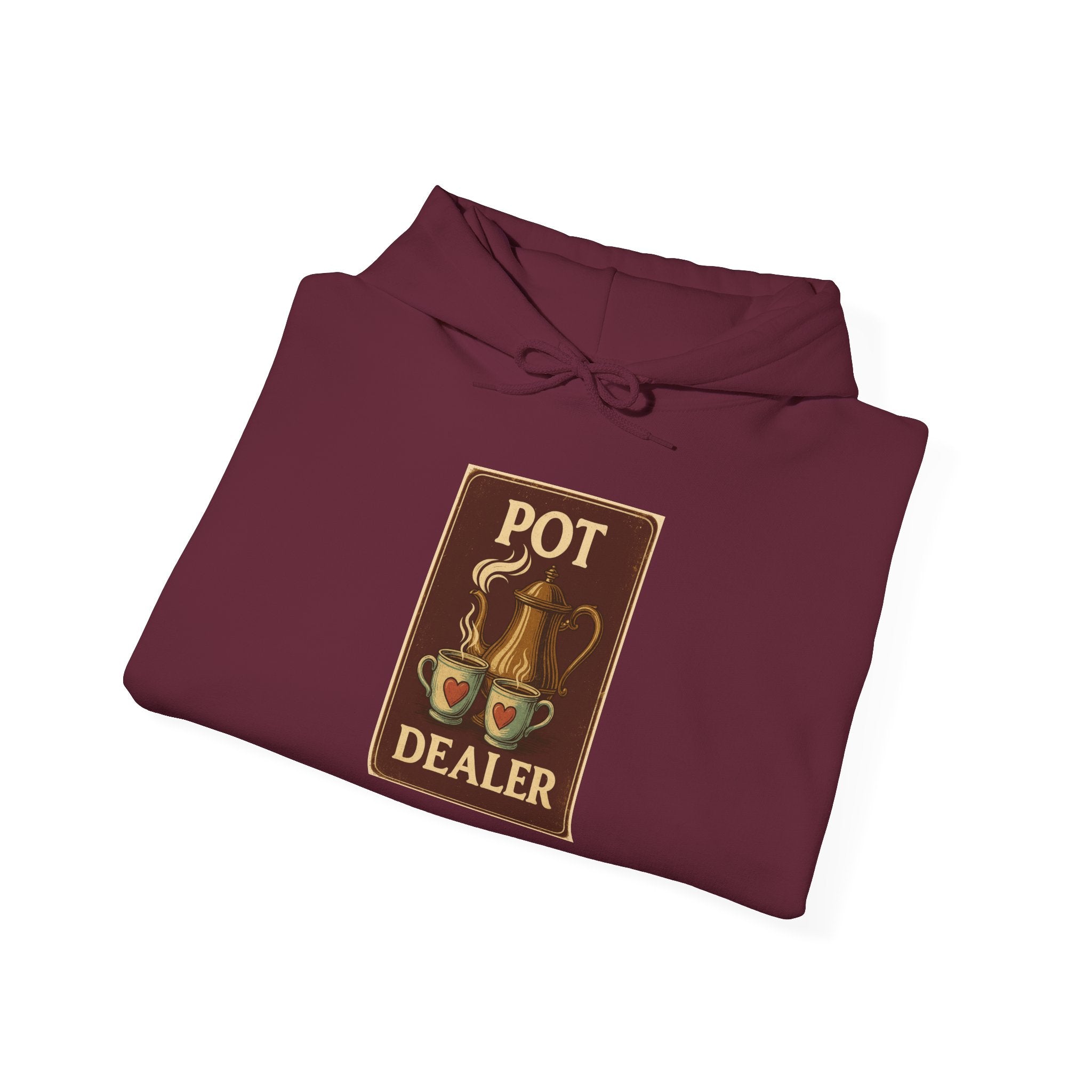Pot Dealer Hoodie, Funny Gift, Unisex Sweatshirt Hoodie , Cozy Casual Wear, Perfect for Coffee Lovers