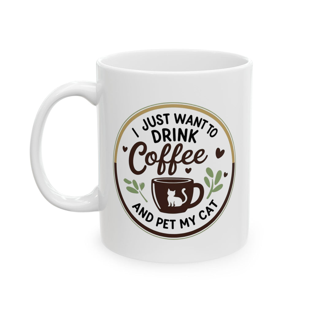 Whimsical Ceramic Mug with Heartfelt Message - Perfect Gift for Friends, Family, Birthdays, Coffee Lovers, Home Decor, Tea Time