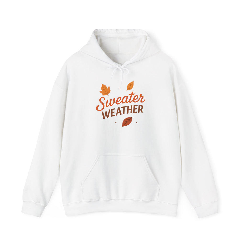 Sweater Weather Hoodie - Cozy Unisex Sweatshirt for Autumn Days, Fall Fashion, Comfortable Gift, Thanksgiving Apparel, Casual Wear
