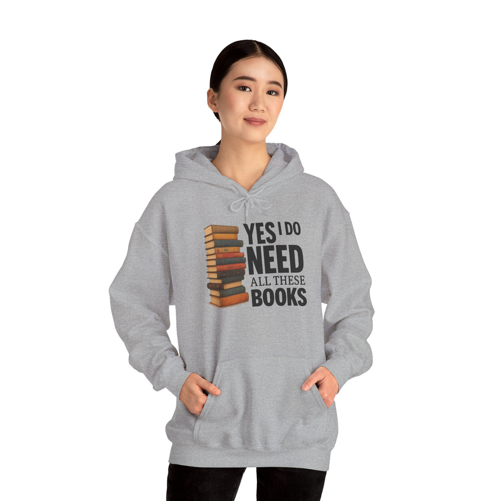 Book Lover's Cozy Hoodie – Perfect for Readers, Gifts for Bibliophiles, Reading Retreats, Book Events, Library Lovers, Literary Apparel