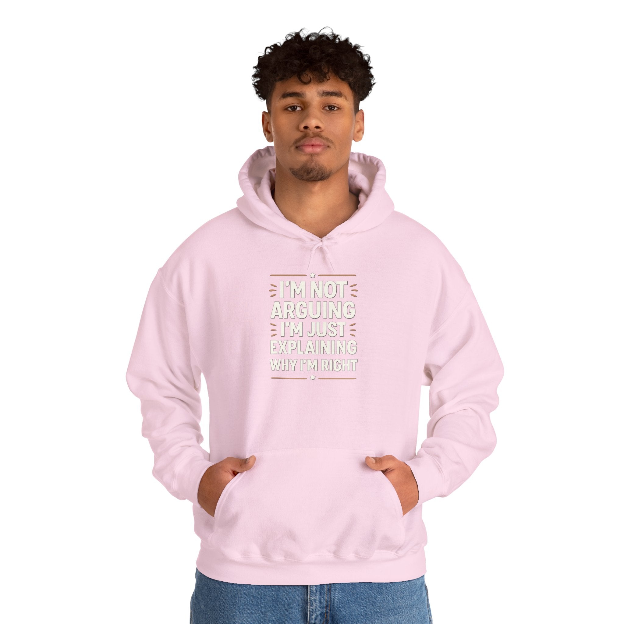Who IS Right? Humorous Unisex Hooded Sweatshirt - Perfect for Friends, Family Gifts, Casual Wear, Comedy Lovers, Cozy Outfits