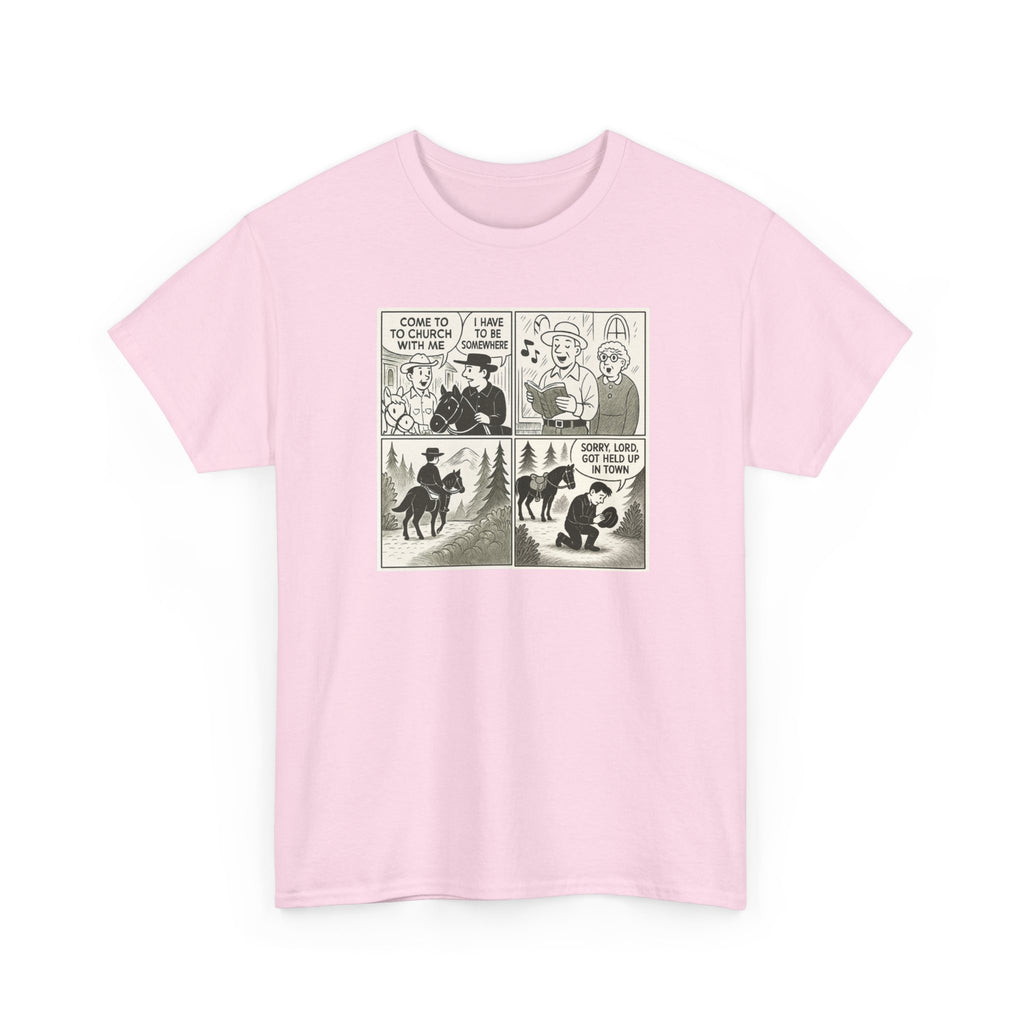 Vintage Comic Graphic Unisex Heavy Cotton Tee, Funny Graphic T-Shirt, Casual Wear, Gift for Her, Gift for Him, Unique Cartoon Shirt