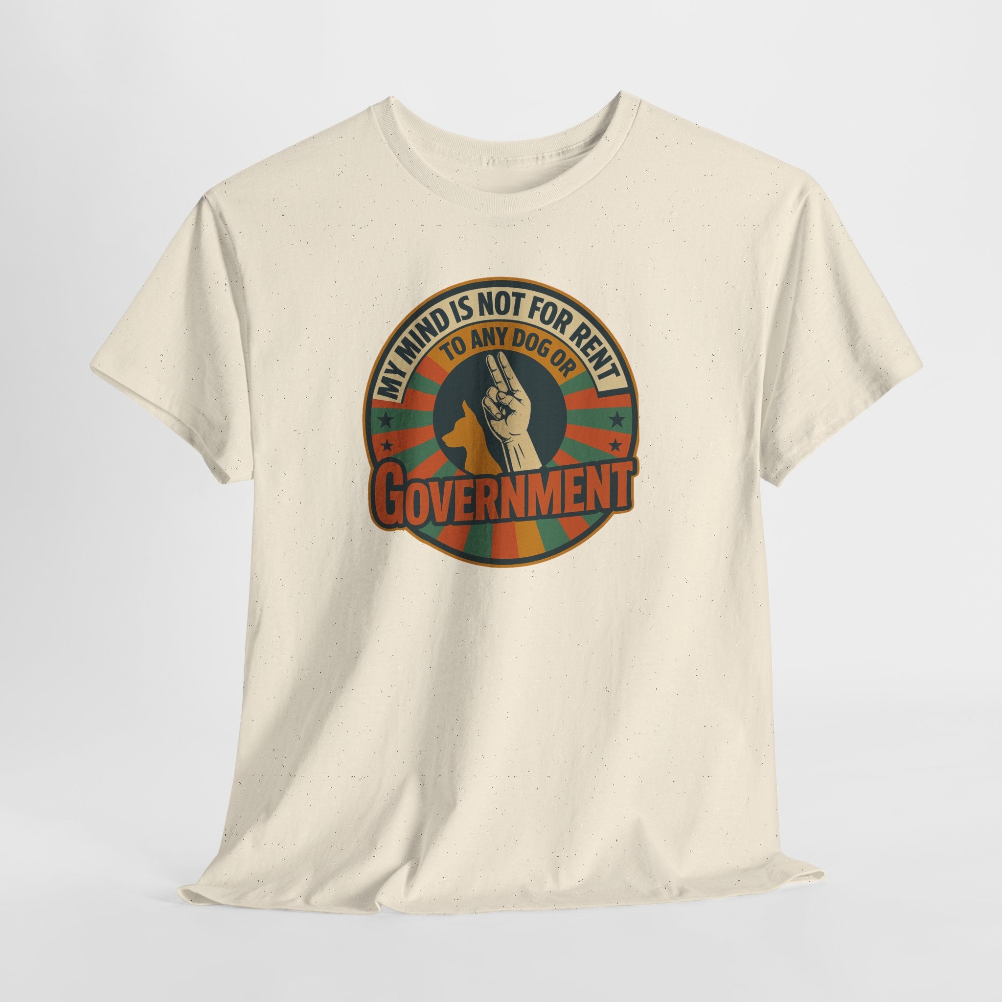 'My Mind is Not for Rent' Graphic T-Shirt, Political T-Shirt, Funny Gift, Protest Wear, Casual Apparel