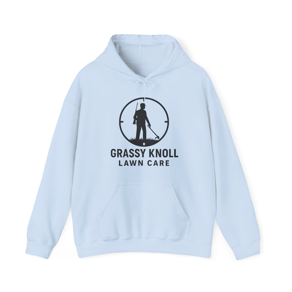 Grassy Knoll Lawn Care Hoodie – Logo Workwear Hooded Sweatshirt